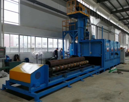 常德喷砂机在管道除锈中的现场施工应用