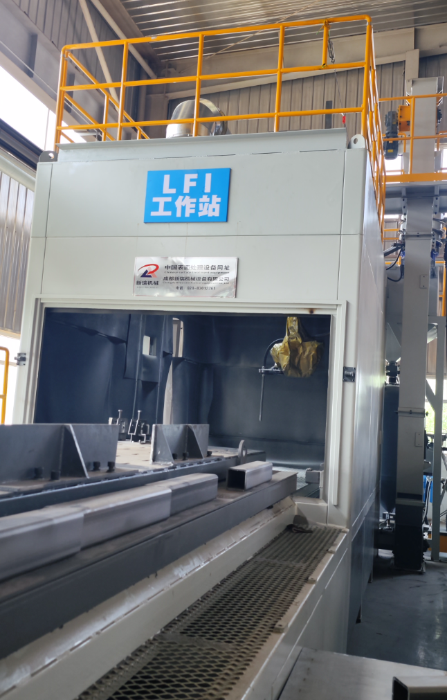 常德大口径喷砂机 适合大型工件处理